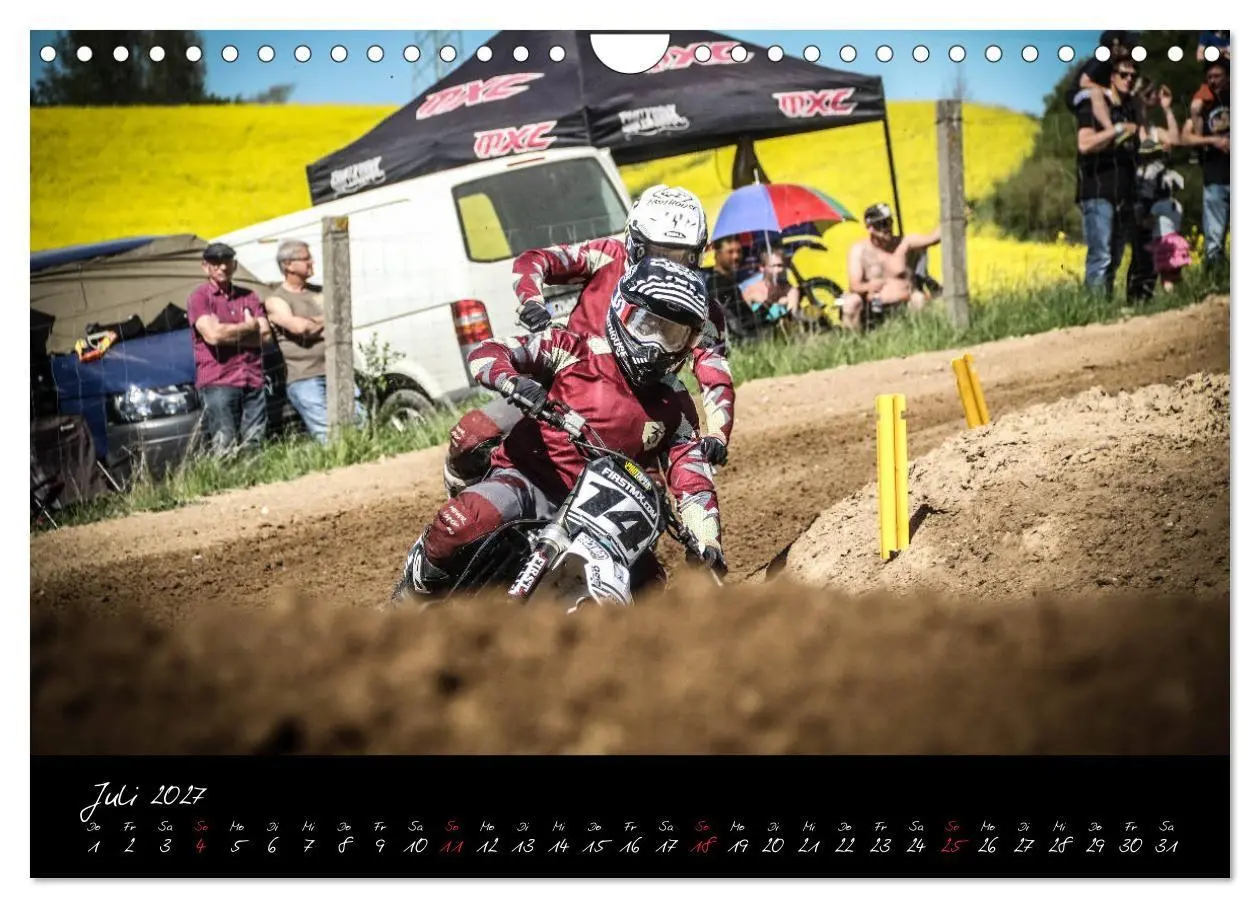 Bild: 9783569719323 | Motocross Racing 2027 (Wandkalender 2027 DIN A4 quer), CALVENDO...