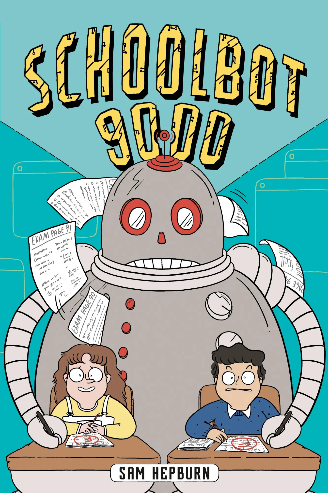 Cover: 9780593699423 | Schoolbot 9000: A Graphic Novel | Sam Hepburn | Taschenbuch | Englisch