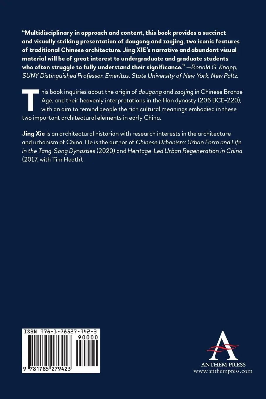 Rückseite: 9781785279423 | The Origin and Development of Dougong and Zaojing in Early China | Xie