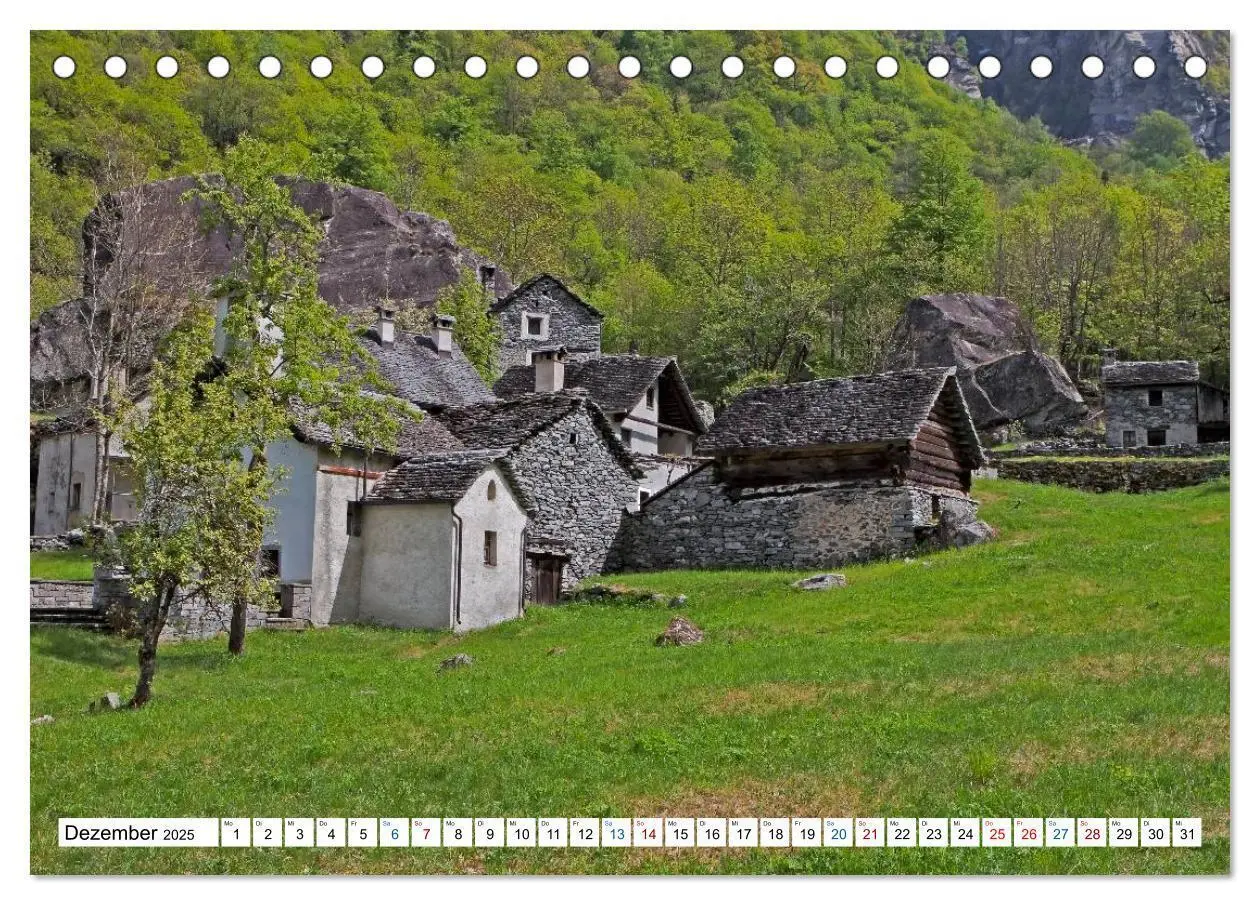 Bild: 9783435369423 | Tessin, Impressionen aus der Italienischen Schweiz (Tischkalender...