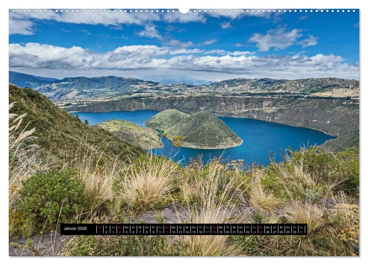Bild: 9783516169423 | Ecuador (Wandkalender 2026 DIN A2 quer), CALVENDO Monatskalender