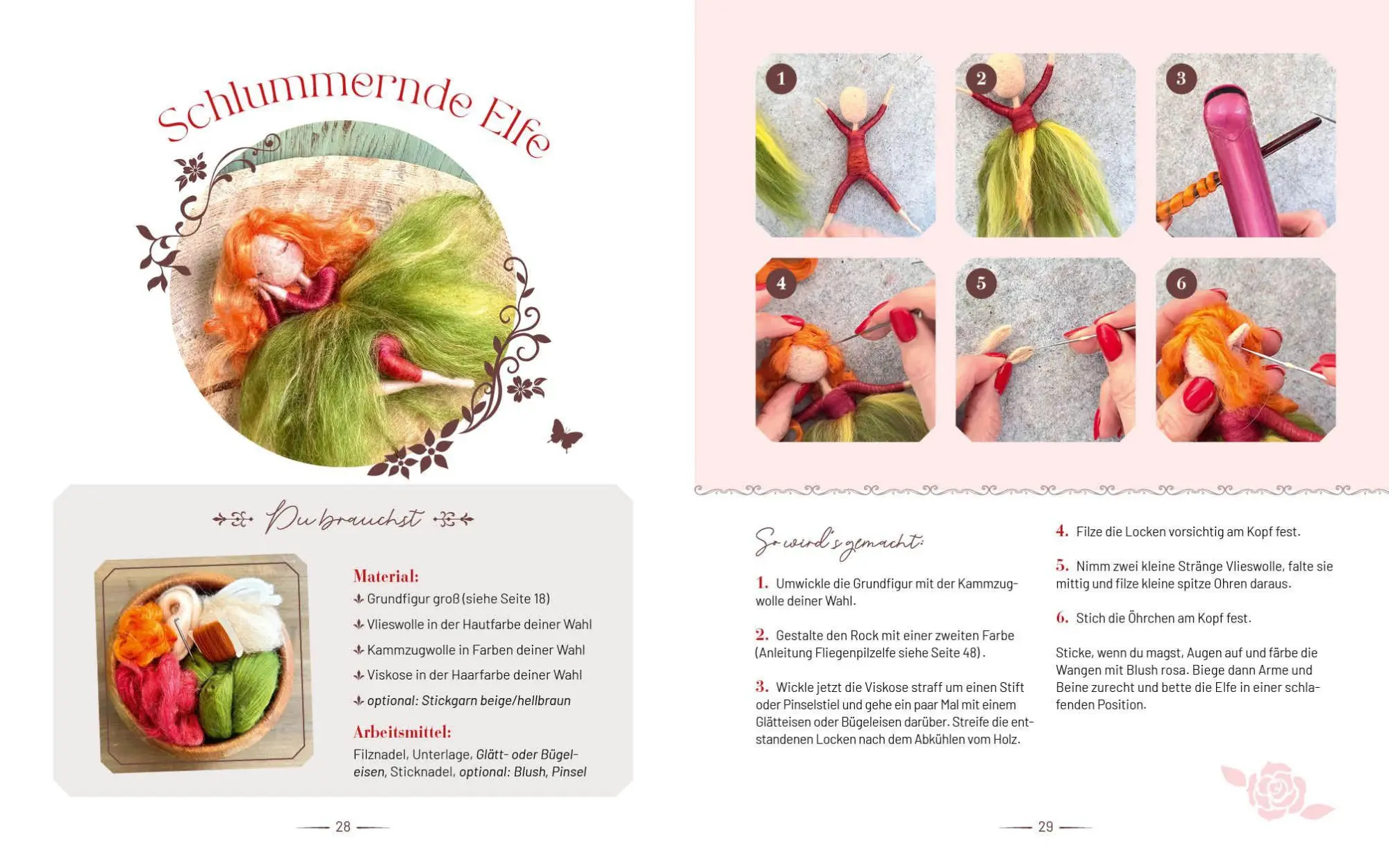 Bild: 9783745929423 | Zauberhaft gefilzt: Wichtel, Elfen &amp; Co. ganz einfach aus...