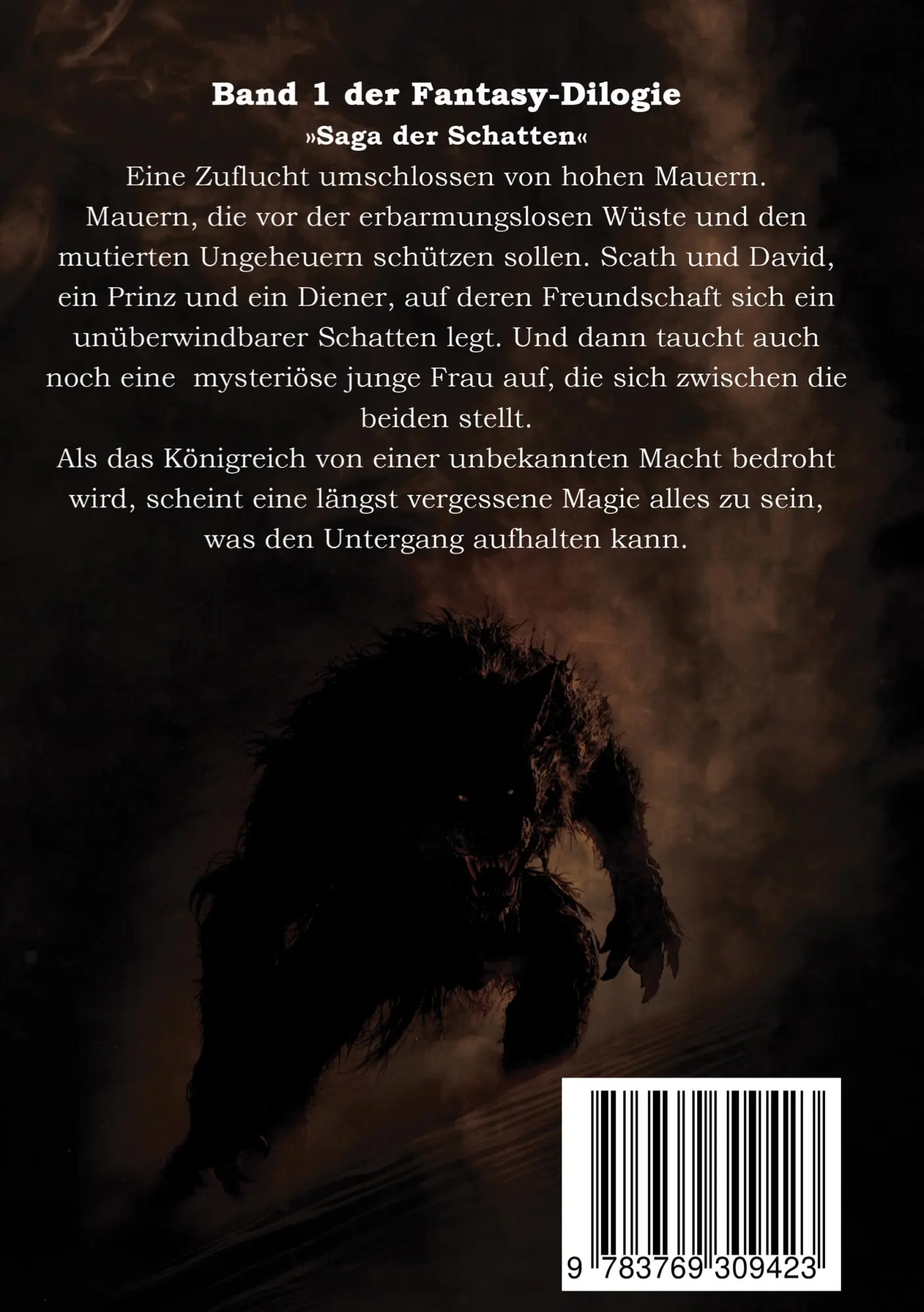 Rückseite: 9783769309423 | Schattenkrieger | Schatten der Liebe | Jeska Fjiera | Taschenbuch