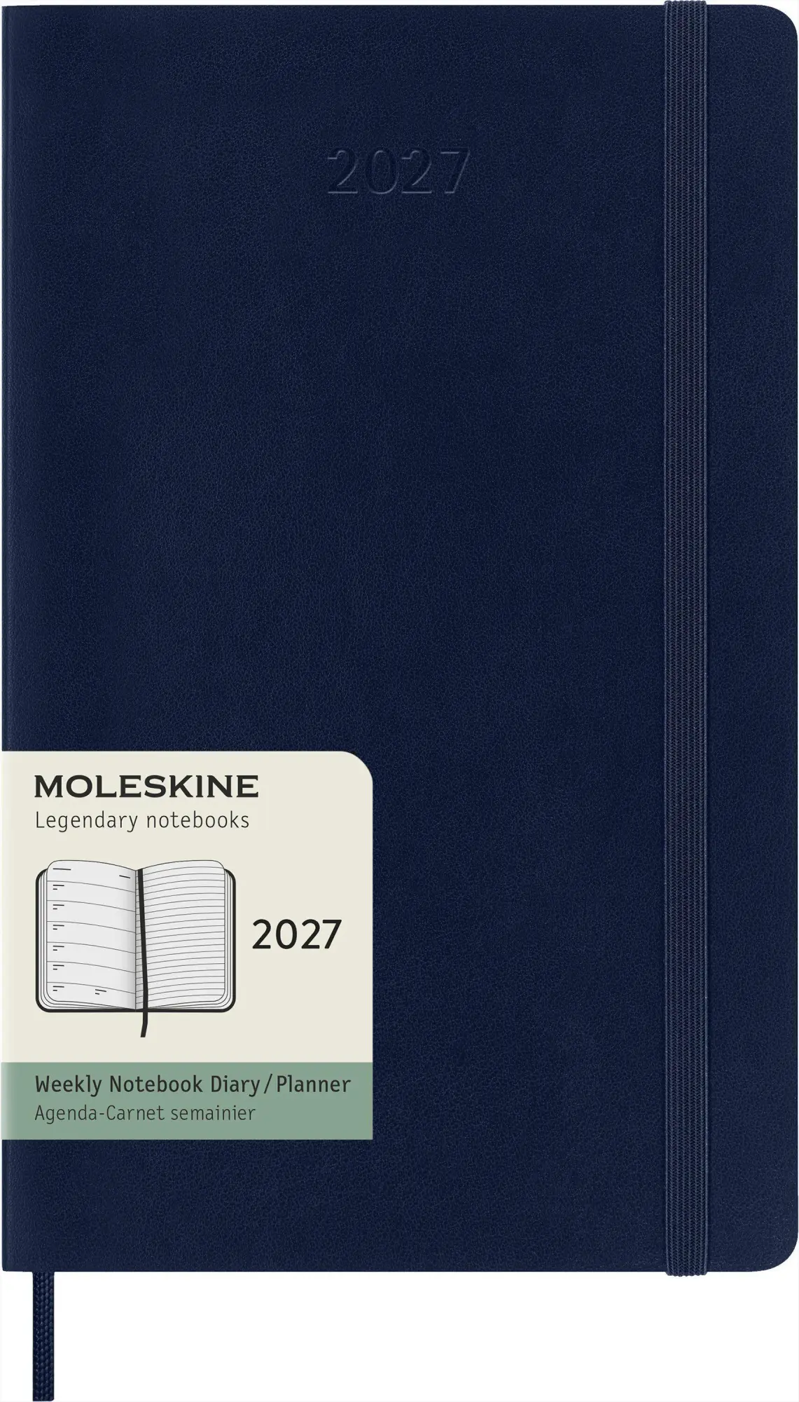Cover: 8056999279523 | Moleskine 12 Monate Wochen Notizkalender 2027, Large/A5, 1 Wo = 1...