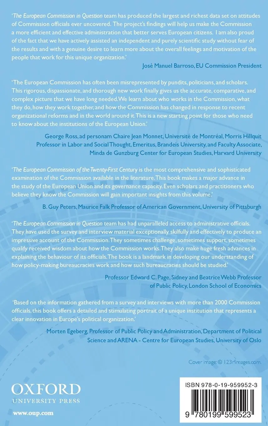 Rückseite: 9780199599523 | European Commission C | Kassim Et Al | Buch | Gebunden | Englisch