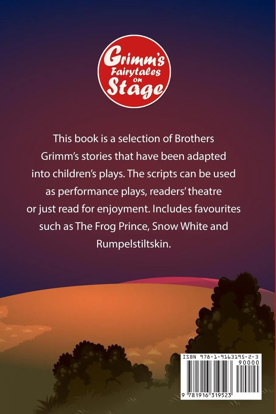 Rückseite: 9781916319523 | Grimm's Fairytales on Stage | Julie Meighan | Taschenbuch | Englisch