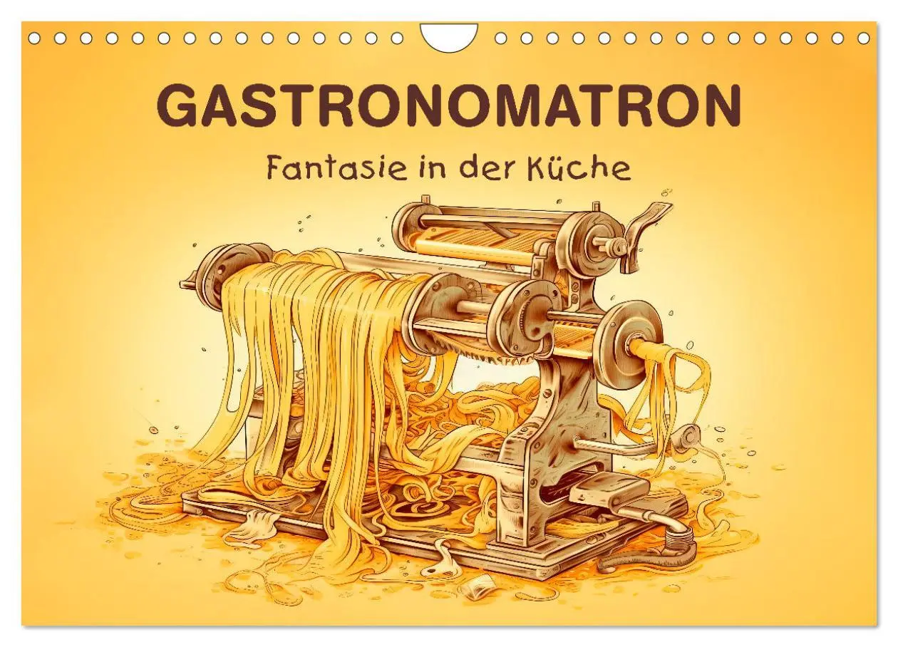 Cover: 9783457379523 | Gastronomatron - Fantasie in der Küche (Wandkalender 2026 DIN A4...