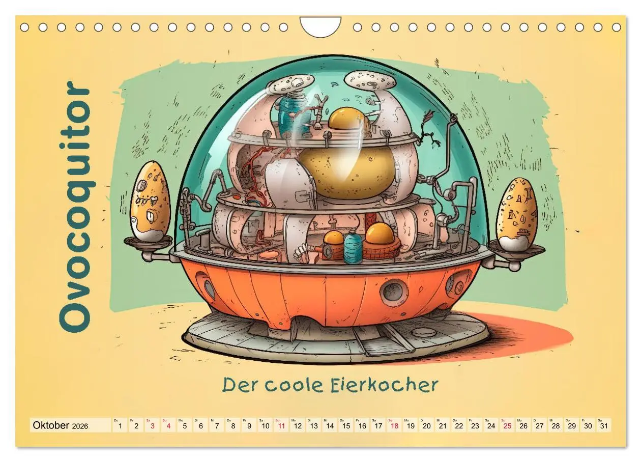 Bild: 9783457379523 | Gastronomatron - Fantasie in der Küche (Wandkalender 2026 DIN A4...