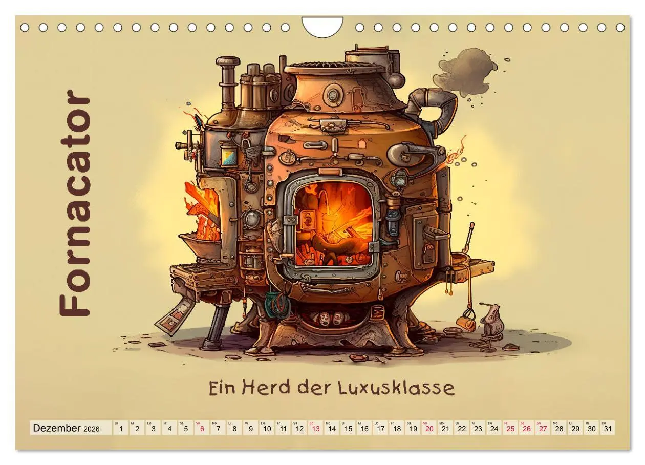 Bild: 9783457379523 | Gastronomatron - Fantasie in der Küche (Wandkalender 2026 DIN A4...