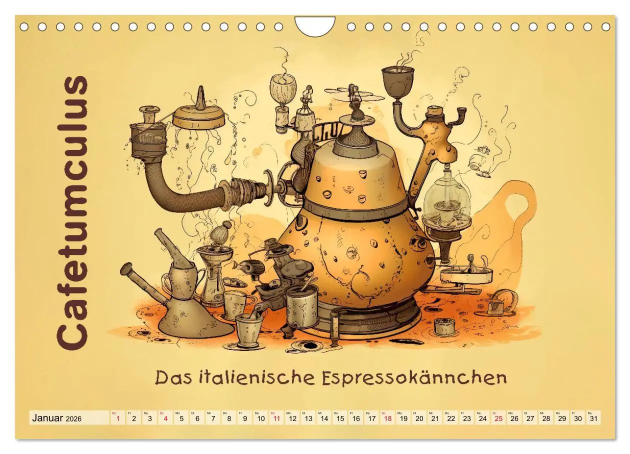 Bild: 9783457379523 | Gastronomatron - Fantasie in der Küche (Wandkalender 2026 DIN A4...