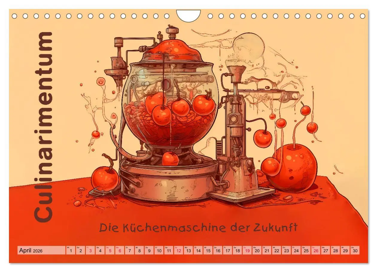 Bild: 9783457379523 | Gastronomatron - Fantasie in der Küche (Wandkalender 2026 DIN A4...