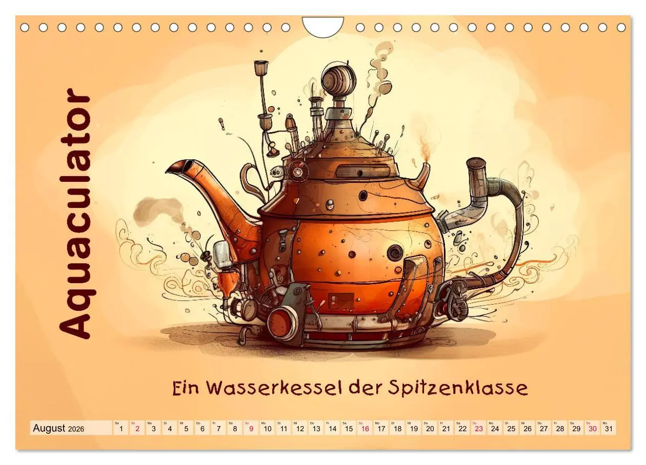 Bild: 9783457379523 | Gastronomatron - Fantasie in der Küche (Wandkalender 2026 DIN A4...