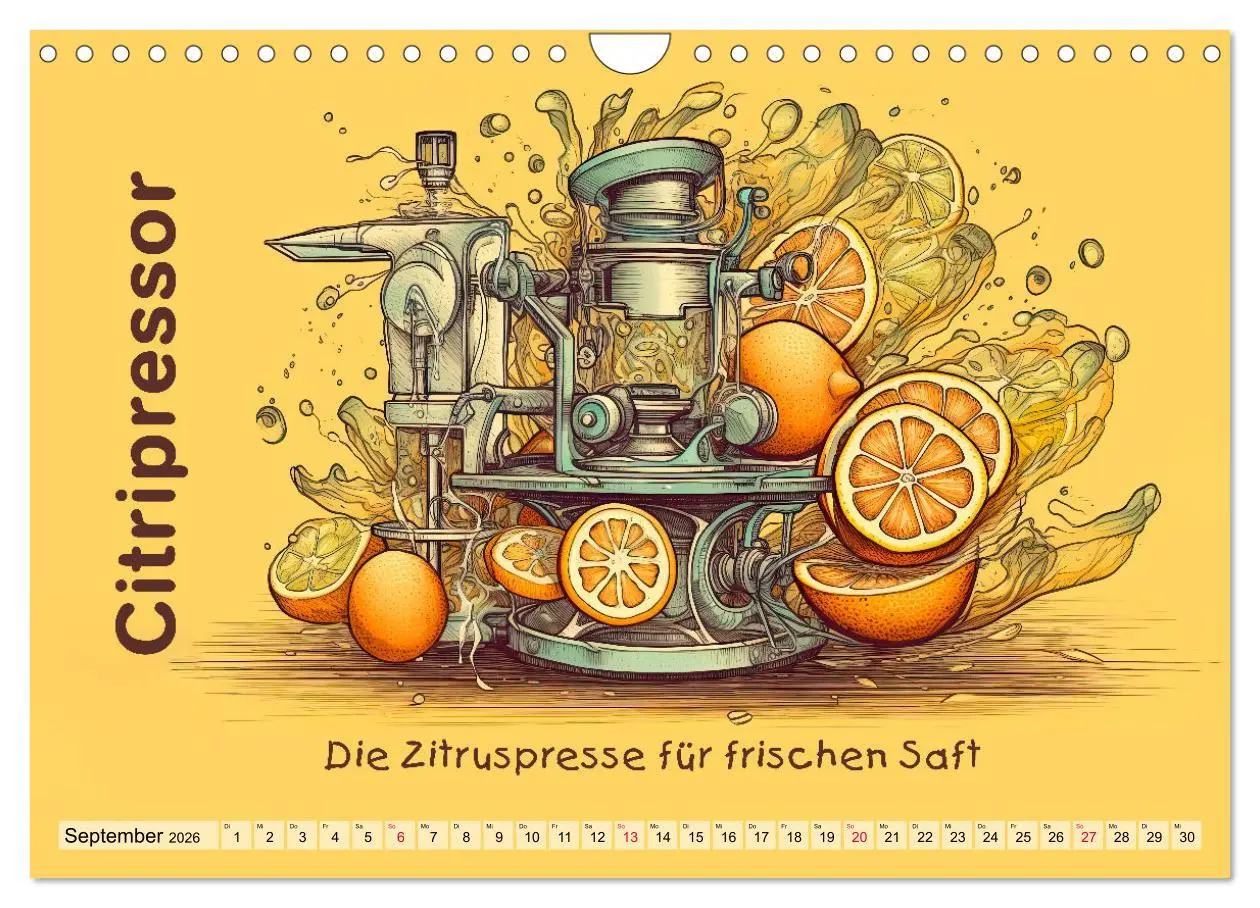 Bild: 9783457379523 | Gastronomatron - Fantasie in der Küche (Wandkalender 2026 DIN A4...