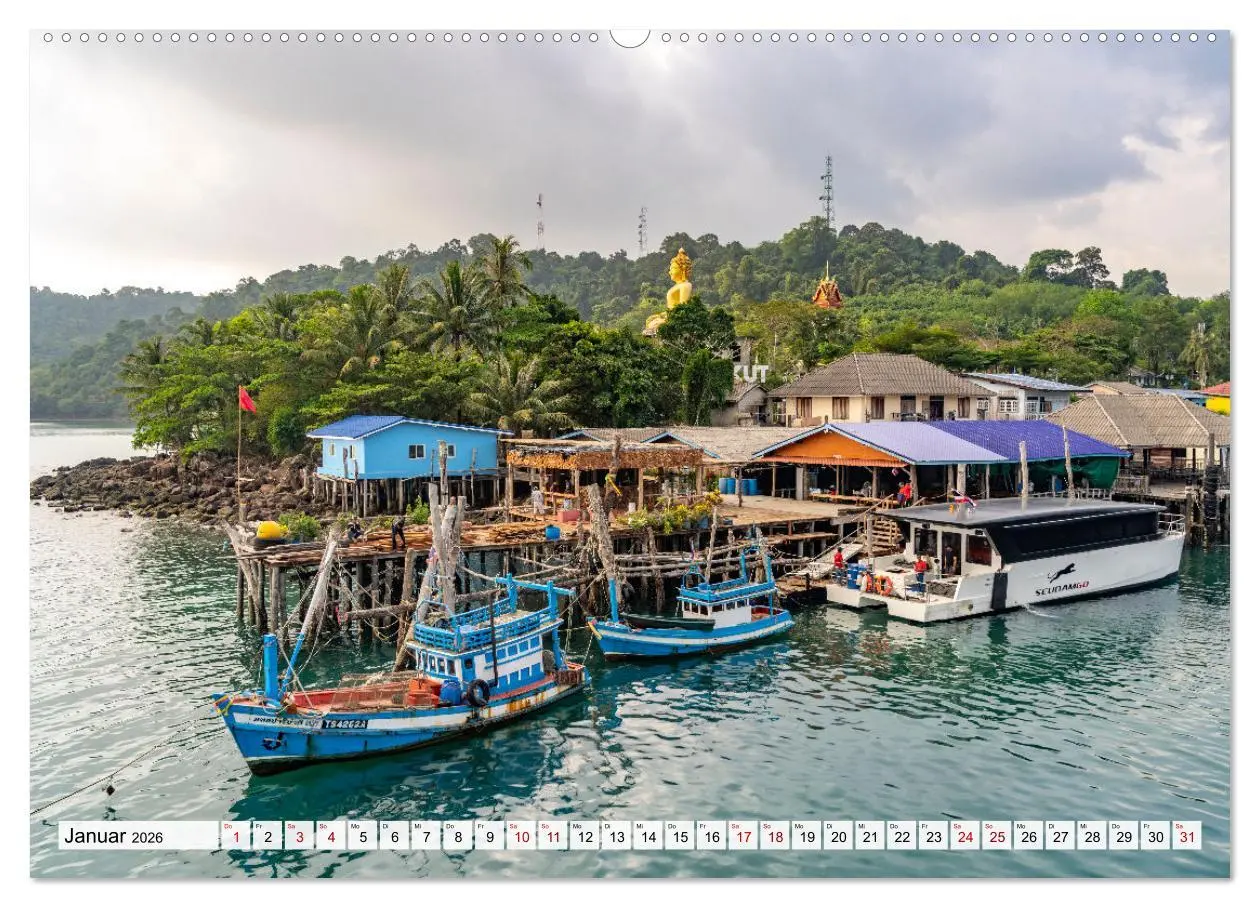Bild: 9783457519523 | Thailand - Koh Kood (Wandkalender 2026 DIN A2 quer), CALVENDO...