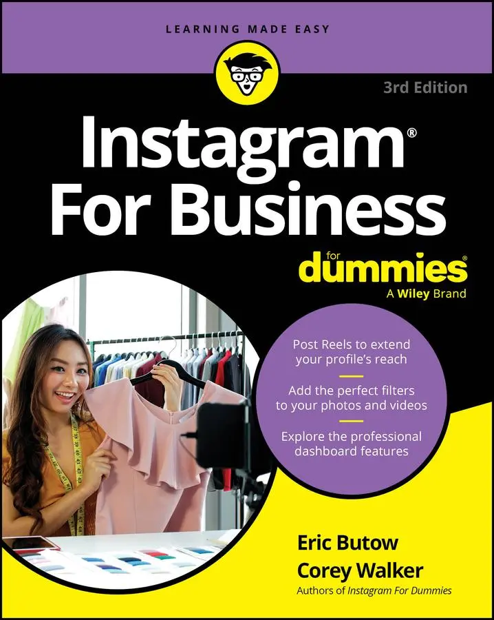 Cover: 9781394279623 | Instagram For Business For Dummies | Eric Butow (u. a.) | Taschenbuch