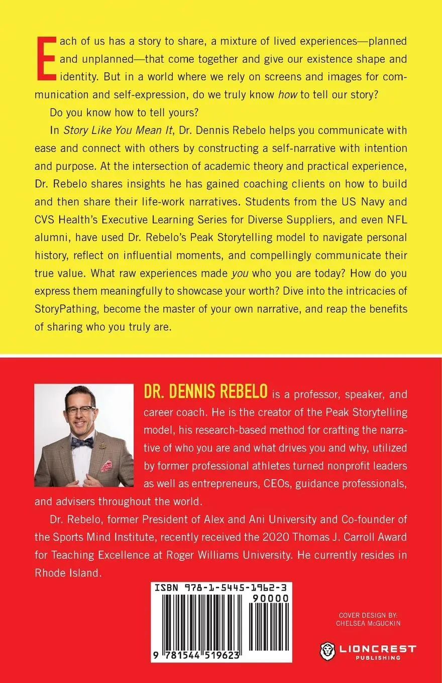 Rückseite: 9781544519623 | Story Like You Mean It | Dennis Rebelo | Taschenbuch | Englisch | 2021