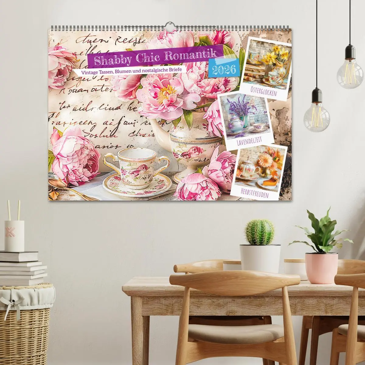 Bild: 9783457369623 | Shabby Chic Romantik - Vintage Tassen, Blumen und nostalgische...