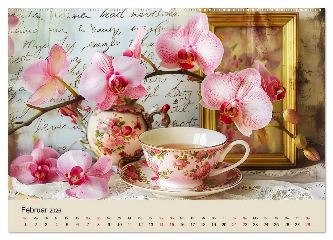 Bild: 9783457369623 | Shabby Chic Romantik - Vintage Tassen, Blumen und nostalgische...