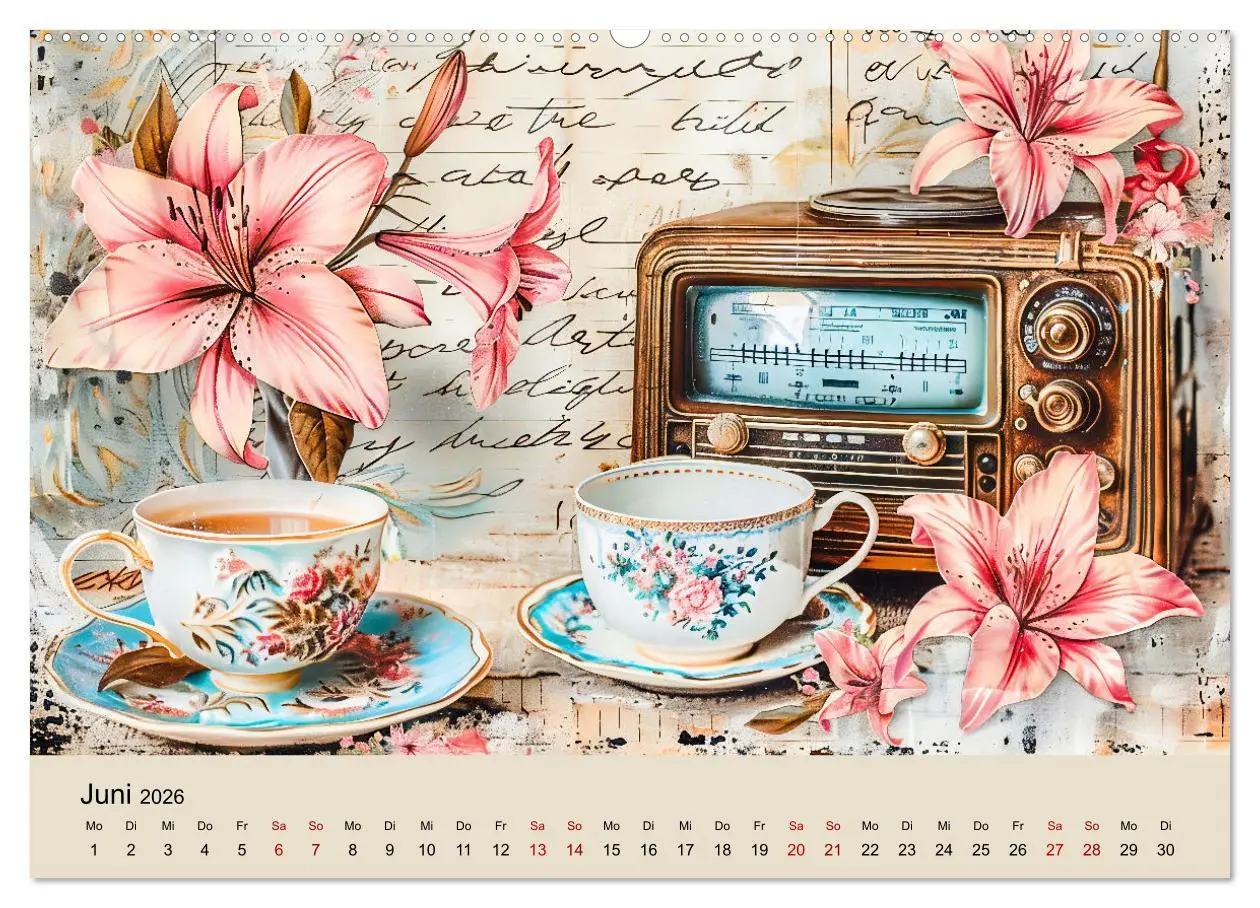 Bild: 9783457369623 | Shabby Chic Romantik - Vintage Tassen, Blumen und nostalgische...