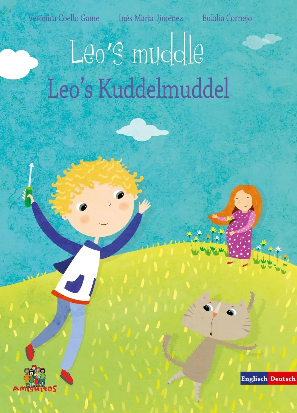 Cover: 9783943079623 | Leos Kuddelmuddel - Leo's muddle | Dt/engl | Game | Buch | 48 S.
