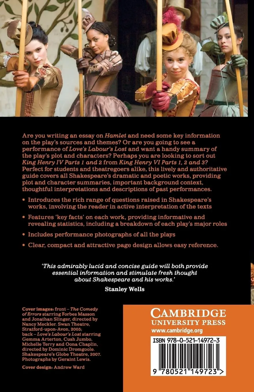 Rückseite: 9780521149723 | The Cambridge Shakespeare Guide | Emma Smith | Taschenbuch | Englisch