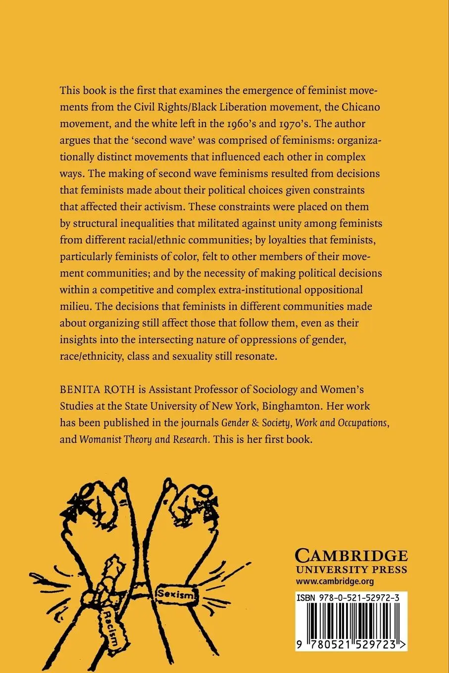 Rückseite: 9780521529723 | Separate Roads to Feminism | Benita Roth | Taschenbuch | Englisch