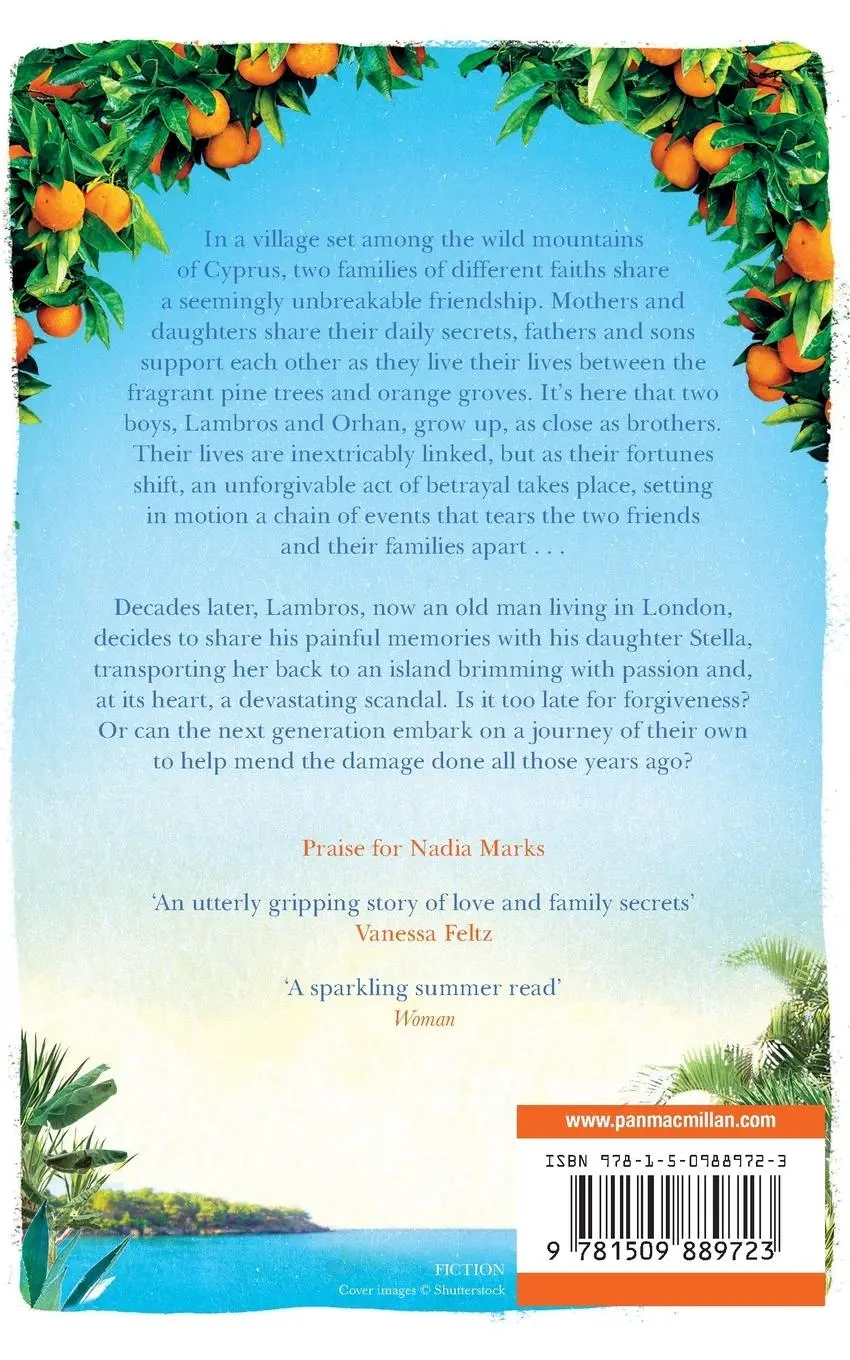 Rückseite: 9781509889723 | Between the Orange Groves | Nadia Marks | Taschenbuch | Englisch | Pan