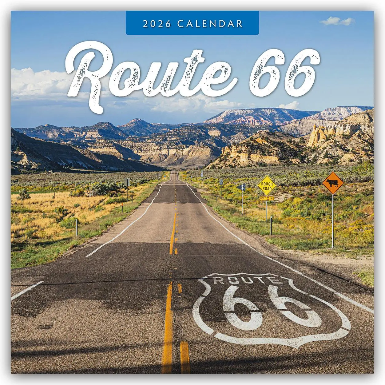 Cover: 9781804429723 | Route 66 2026 Square Wall Calendar | Red Robin | Taschenbuch | 14 S.