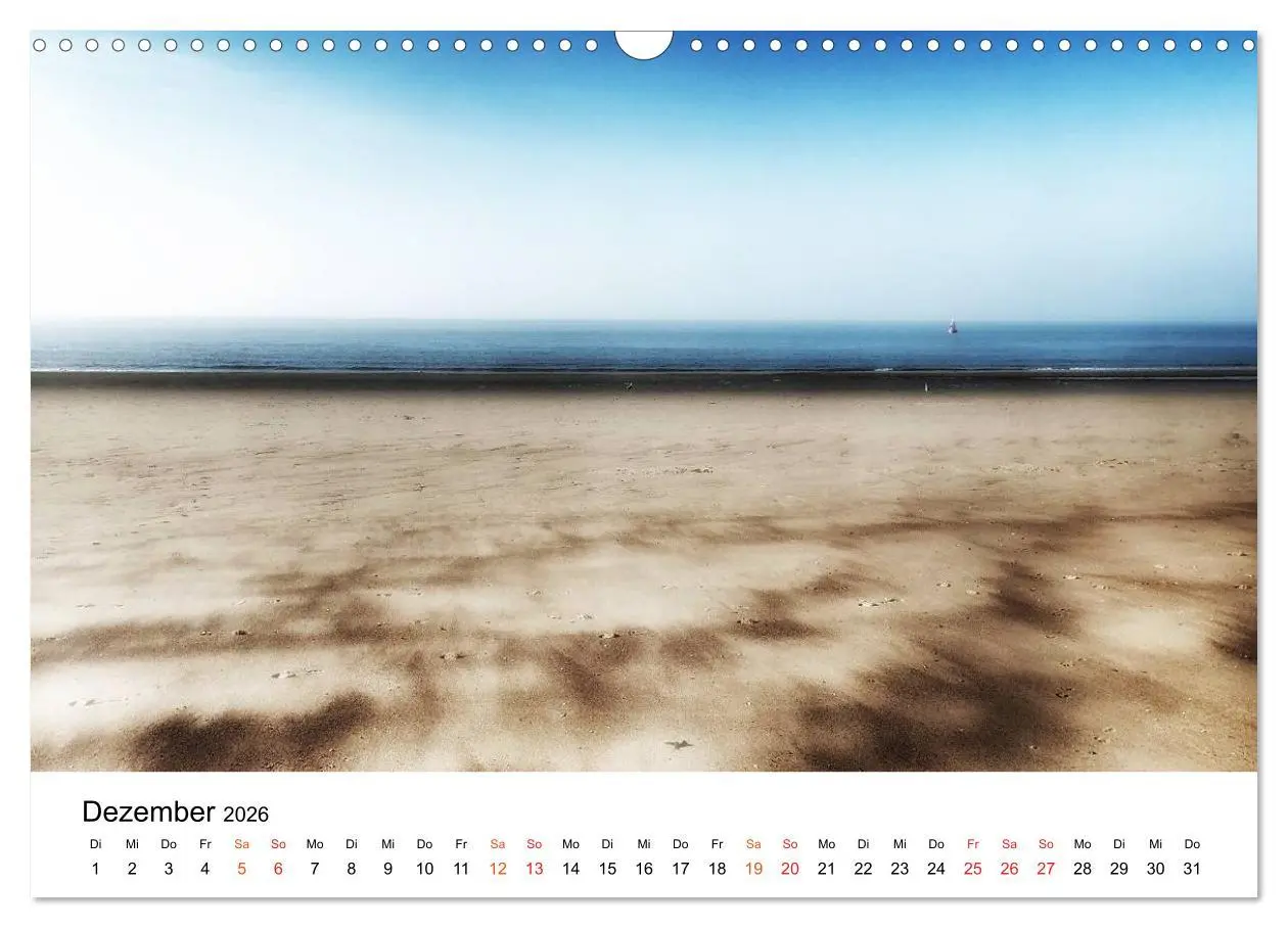 Bild: 9783457979723 | Wieder an der Nordsee (Wandkalender 2026 DIN A3 quer), CALVENDO...