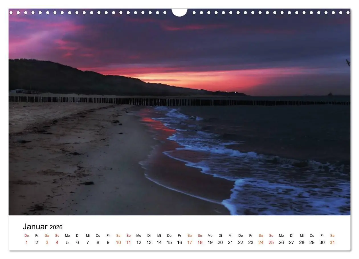 Bild: 9783457979723 | Wieder an der Nordsee (Wandkalender 2026 DIN A3 quer), CALVENDO...