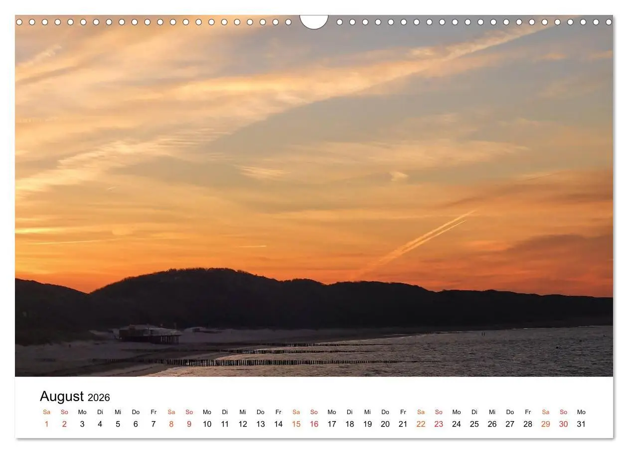 Bild: 9783457979723 | Wieder an der Nordsee (Wandkalender 2026 DIN A3 quer), CALVENDO...