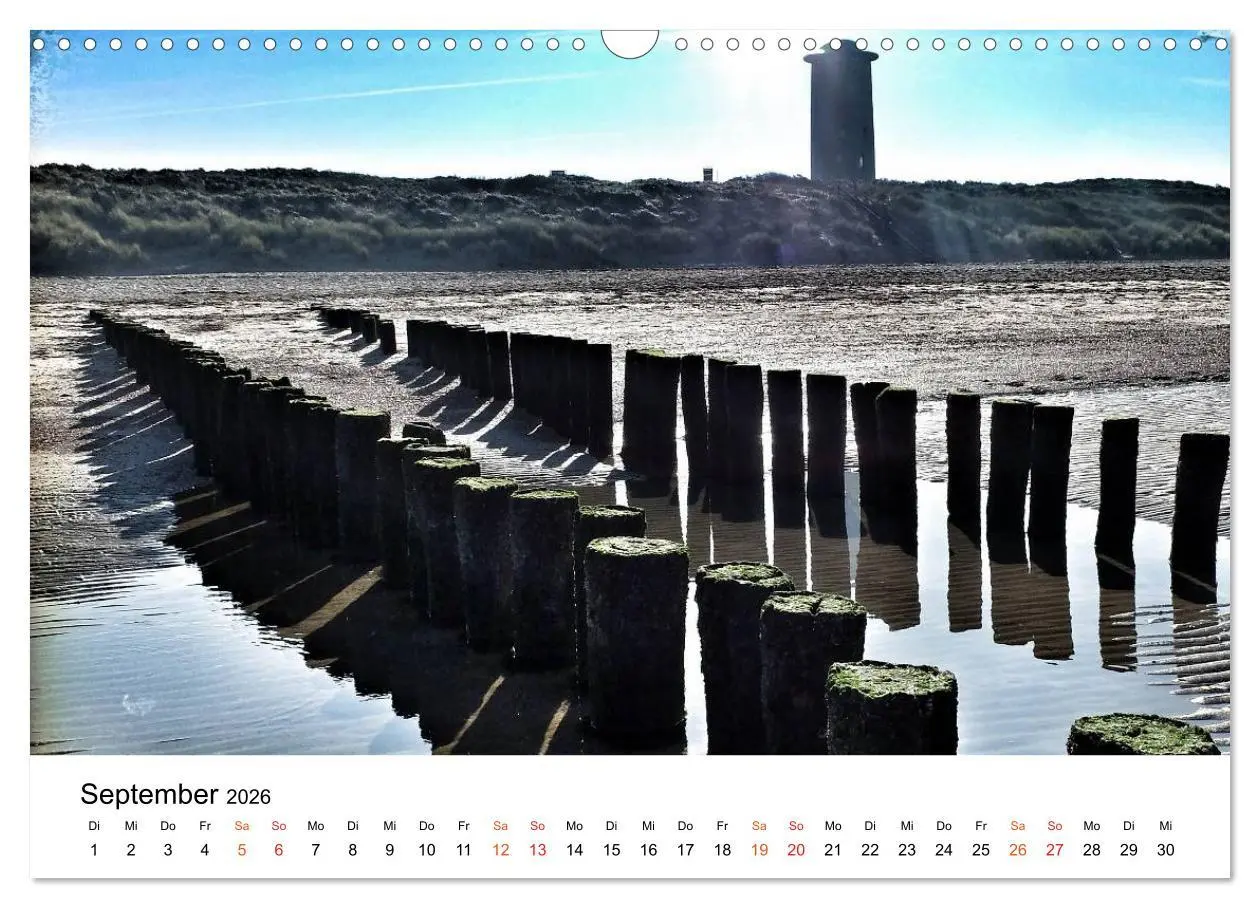 Bild: 9783457979723 | Wieder an der Nordsee (Wandkalender 2026 DIN A3 quer), CALVENDO...