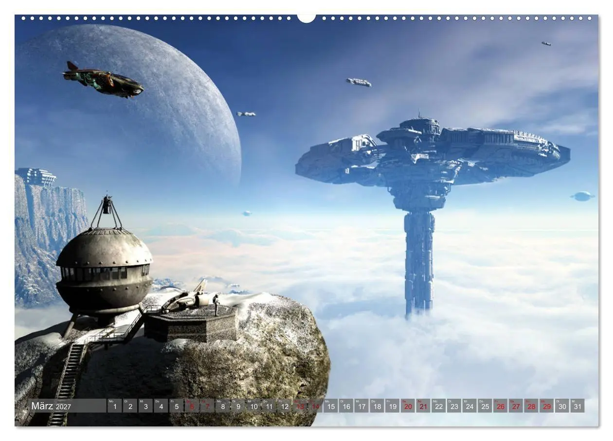 Bild: 9783569849723 | Wunderwelt Zukunft (Wandkalender 2027 DIN A2 quer), CALVENDO...