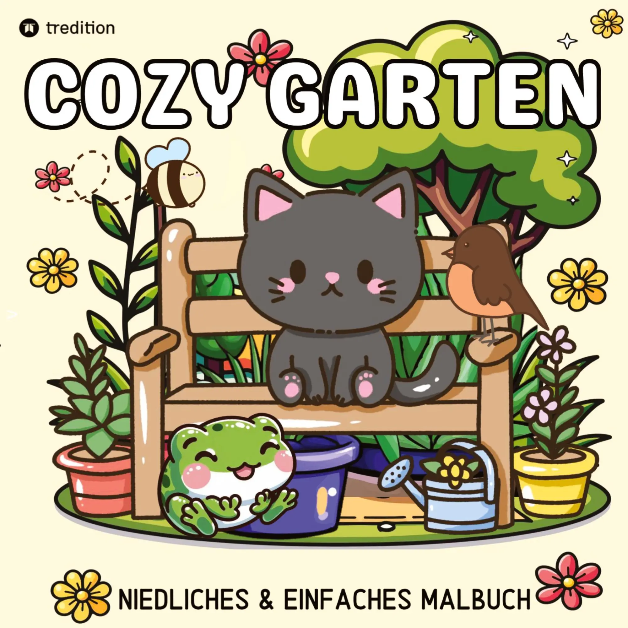 Cover: 9783384539823 | Cozy Malbuch für Erwachsene Garten Malbuch - Süße Motive aus dem...
