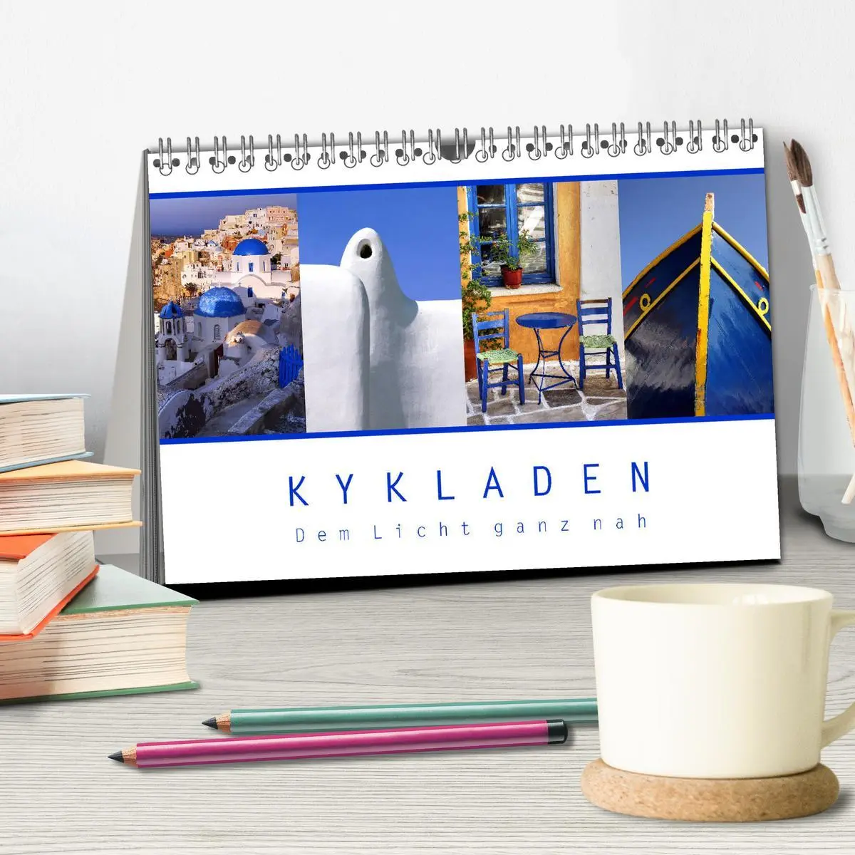 Bild: 9783457899823 | KYKLADEN Dem Licht ganz nah (Tischkalender 2026 DIN A5 quer),...