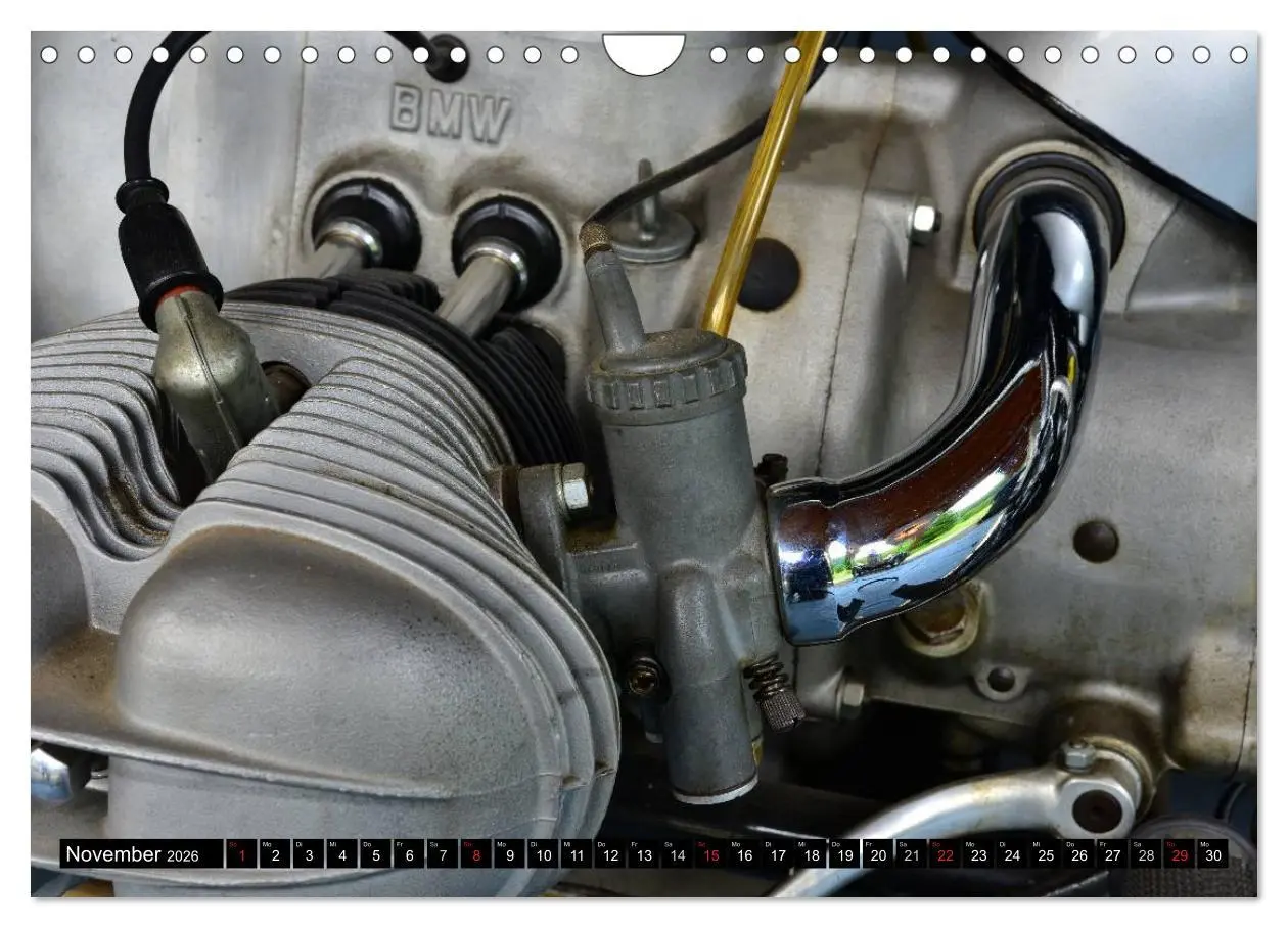 Bild: 9783516129823 | BMW R69S (Wandkalender 2026 DIN A4 quer), CALVENDO Monatskalender