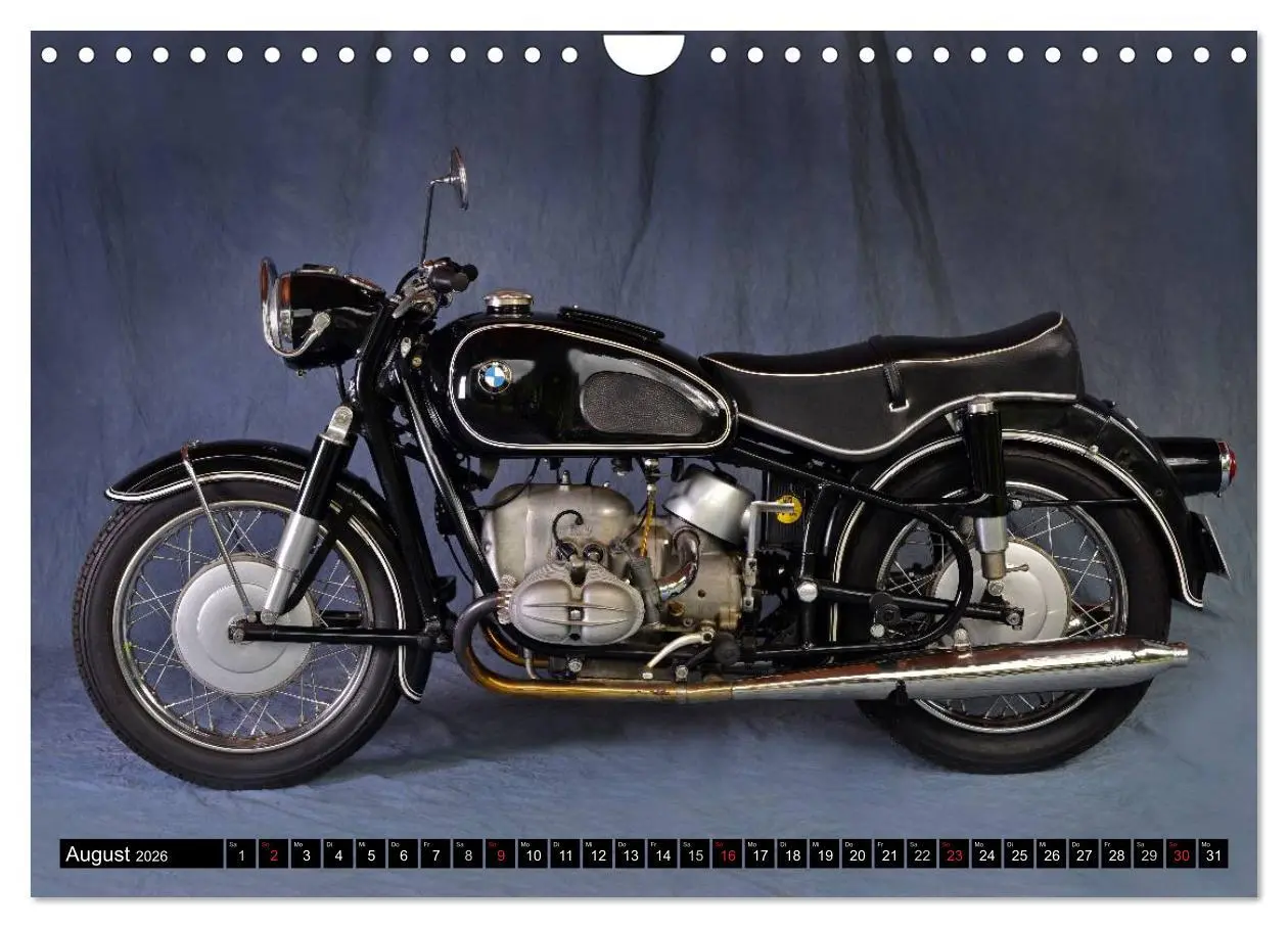 Bild: 9783516129823 | BMW R69S (Wandkalender 2026 DIN A4 quer), CALVENDO Monatskalender