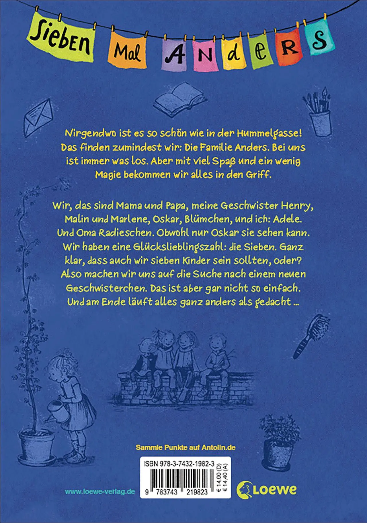 Bild: 9783743219823 | Sieben Mal Anders (Band 1) - Adele möchte die Welt umarmen | Bohlmann