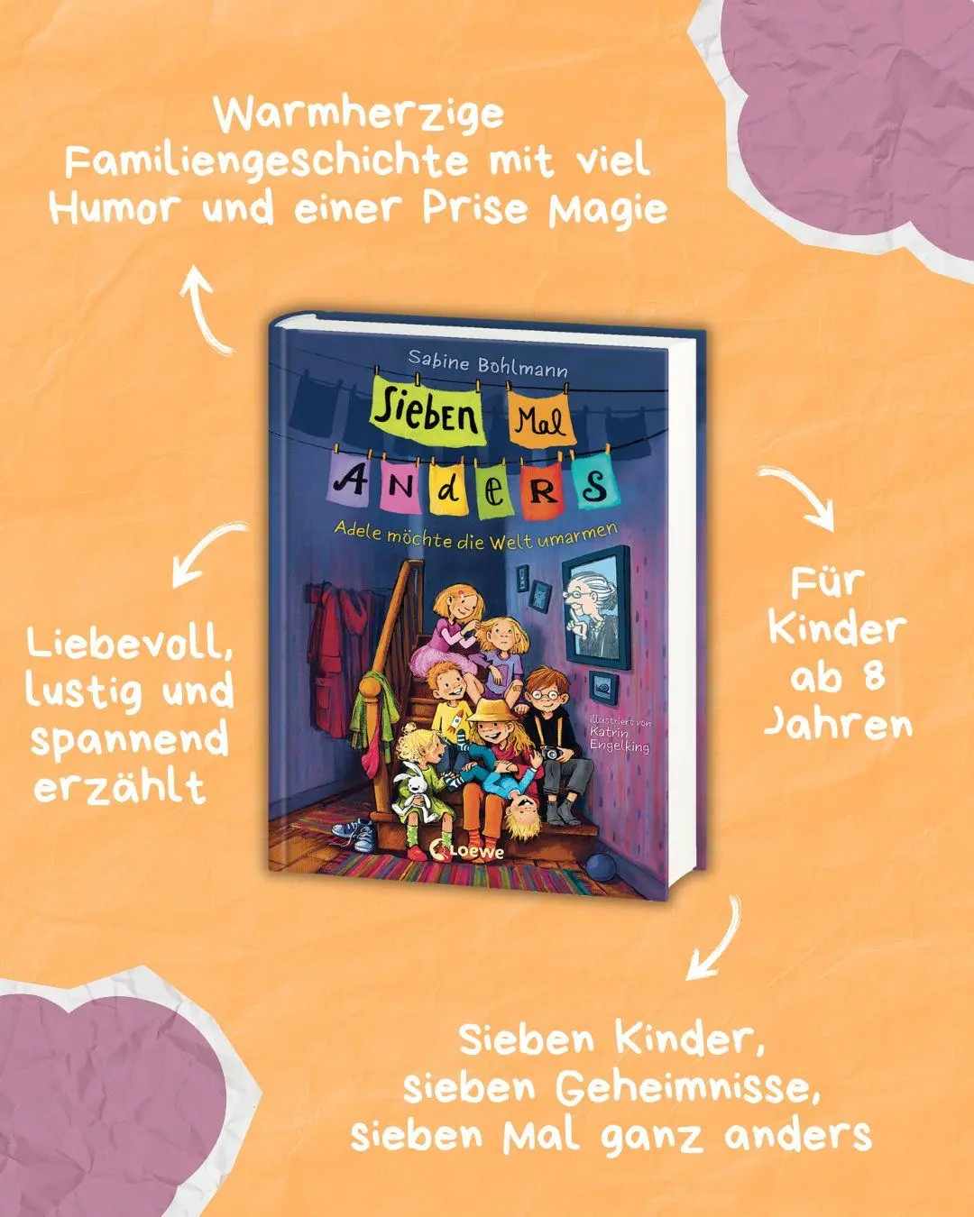 Bild: 9783743219823 | Sieben Mal Anders (Band 1) - Adele möchte die Welt umarmen | Bohlmann