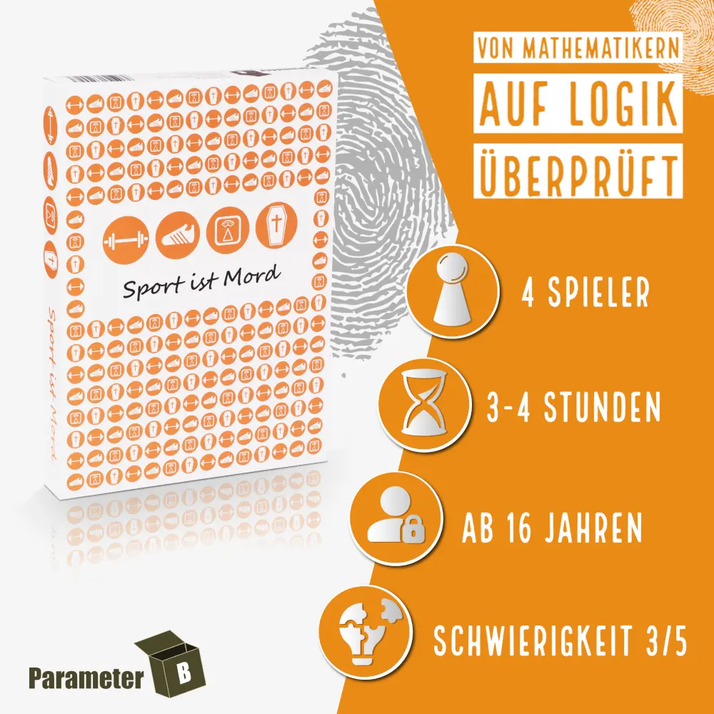Cover: 46382359923 | Sport ist Mord | Lisa Birrenkoven | Spiel | Stülpschachtel | PB004