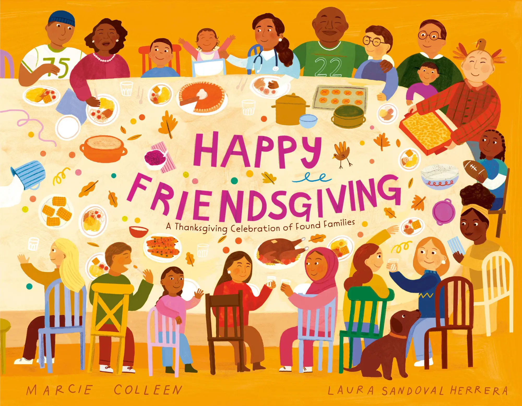 Cover: 9780593649923 | Happy Friendsgiving | A Thanksgiving Celebration of Found Families