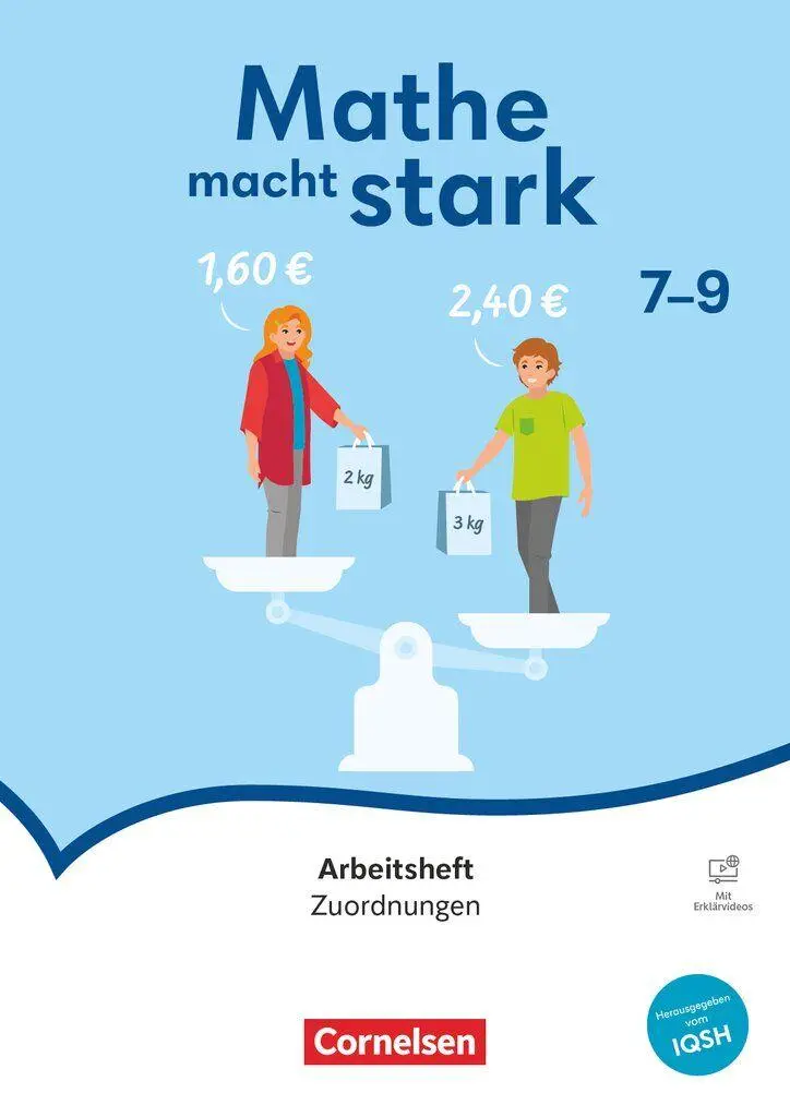 Cover: 9783060009923 | Mathe macht stark 7.-9. Schuljahr - Sekundarstufe I - Zuordnungen -...