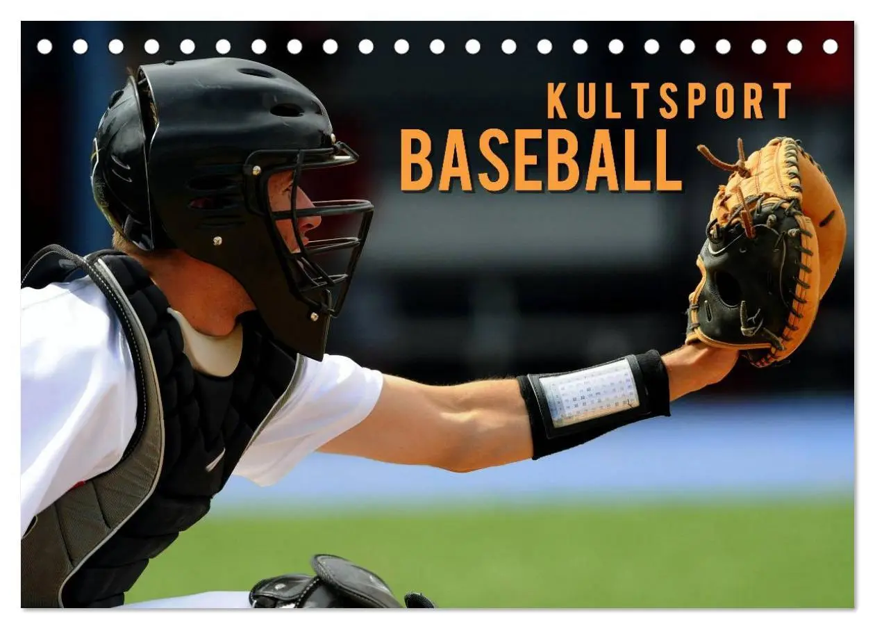 Cover: 9783457959923 | Kultsport Baseball (Tischkalender 2026 DIN A5 quer), CALVENDO...