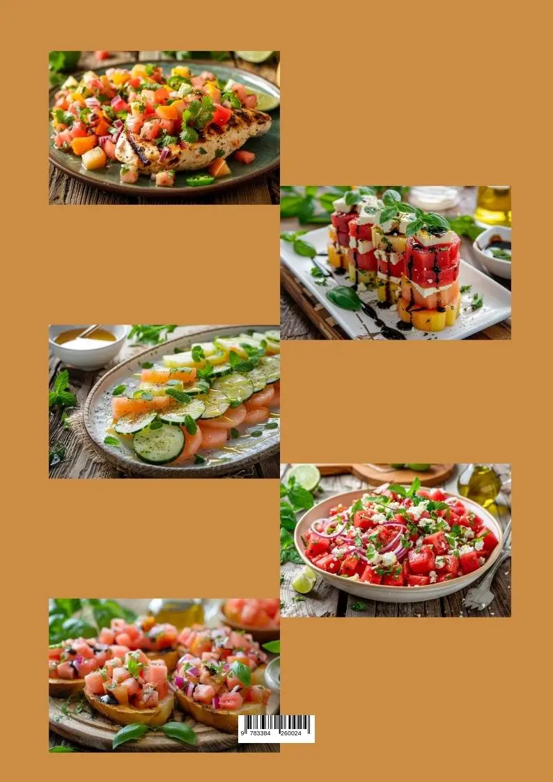 Rückseite: 9783384260024 | Melonen | Köstliche Rezepte von süß bis herzhaft | Diana Kluge | Buch