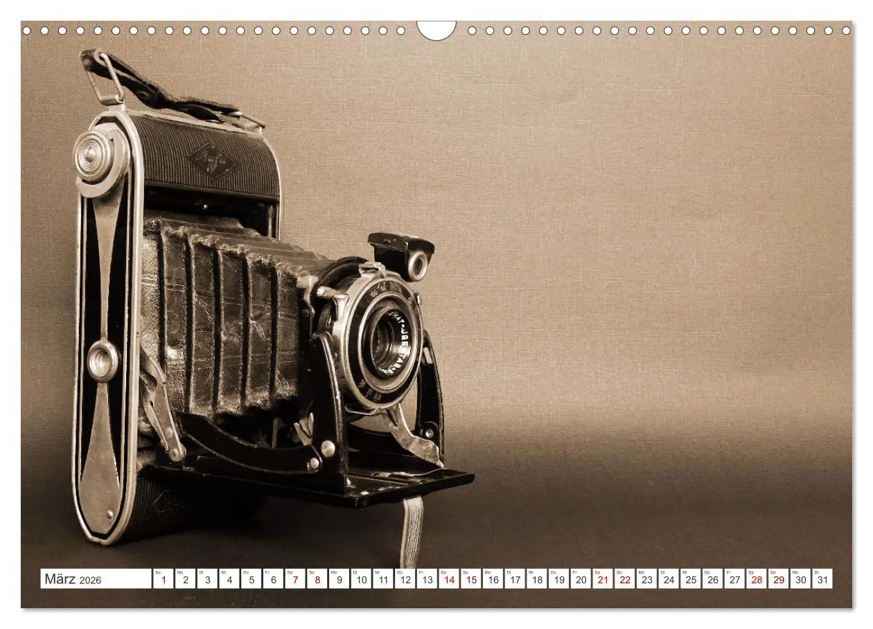 Bild: 9783457520024 | Fotokameras - alt und schön (Wandkalender 2026 DIN A3 quer),...