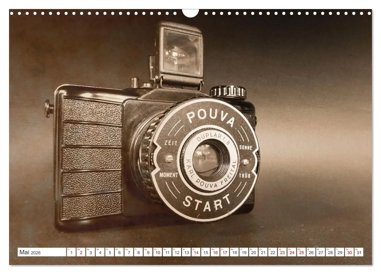 Bild: 9783457520024 | Fotokameras - alt und schön (Wandkalender 2026 DIN A3 quer),...