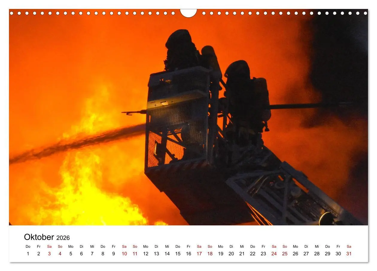 Bild: 9783457690024 | FEUERWEHR IM EINSATZ (Wandkalender 2026 DIN A3 quer), CALVENDO...