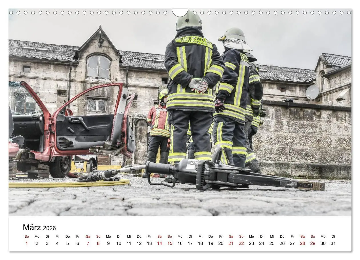 Bild: 9783457690024 | FEUERWEHR IM EINSATZ (Wandkalender 2026 DIN A3 quer), CALVENDO...