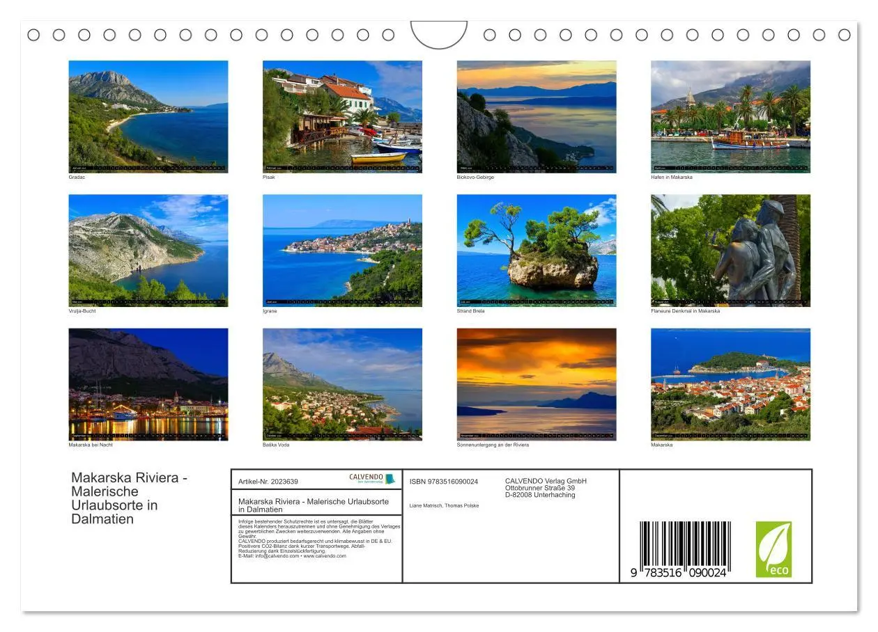 Bild: 9783516090024 | Makarska Riviera - Malerische Urlaubsorte in Dalmatien...