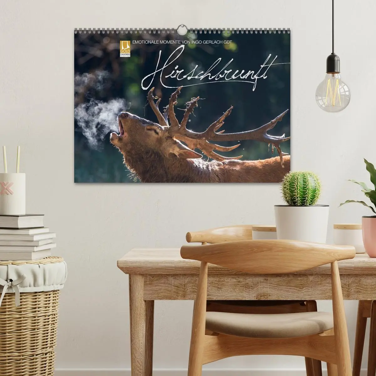 Bild: 9783516230024 | Emotionale Momente: Hirschbrunft (Wandkalender 2026 DIN A3 quer),...